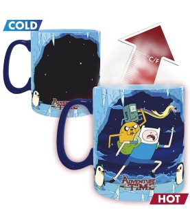 Mug - Thermo-réactif - Adventure Time - Roi des Glaces & Princesses