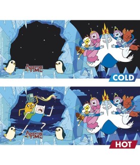 Mug - Thermo-réactif - Adventure Time - Roi des Glaces & Princesses