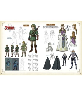 Art book - Zelda - Hyrule Historia - 25th anniversary art book