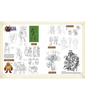 Art book - Zelda - Hyrule Historia - 25th anniversary art book