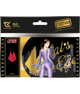 Collector Ticket - Golden Tickets Black Edition - Cat's Eye - Rui Kisugi