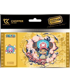 Sammlerticket - Golden Tickets Black Edition - One Piece - Tony Tony Chopper