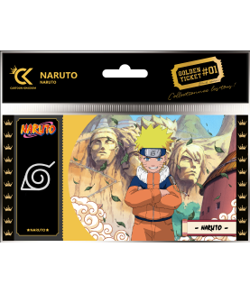 Sammlerticket - Golden Tickets Black Edition - Naruto - Uzumaki Naruto