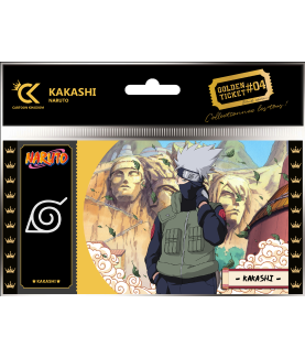 Ticket de collection - Golden Tickets Black Edition - Naruto - Kakashi Hatake