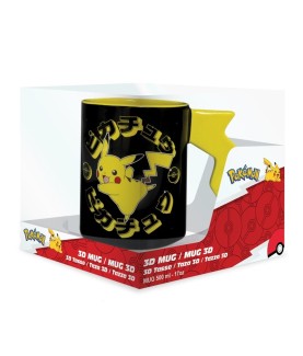 Mug - 3D - Pokemon - Pikachu