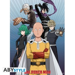 Poster - Rolled and shrink-wrapped - One Punch Man - Group