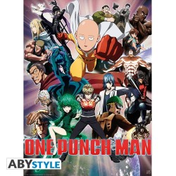 Poster - Flat - One Punch Man - Heros
