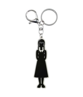 Porte-clefs - Mercredi - Silhouette