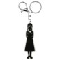 Porte-clefs - Mercredi - Silhouette