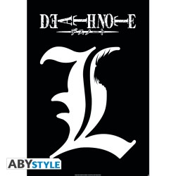 Poster - Roulé et filmé - Death Note - "L Symbol"