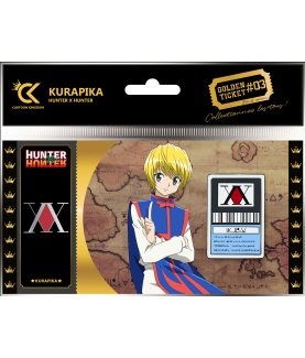 Ticket de collection - Hunter X Hunter - Kurapika