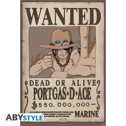 Poster - Gerollt und mit Folie versehen - One Piece - Portgas D. Ace