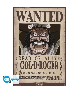 Poster - Roulé et filmé - One Piece - Gol D. Roger