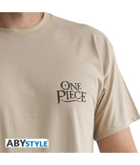 T-shirt - One Piece - Wanted - Monkey D. Luffy - XL Unisexe 