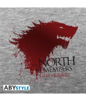 T-shirt - Game of Thrones - The North... - S Unisexe 