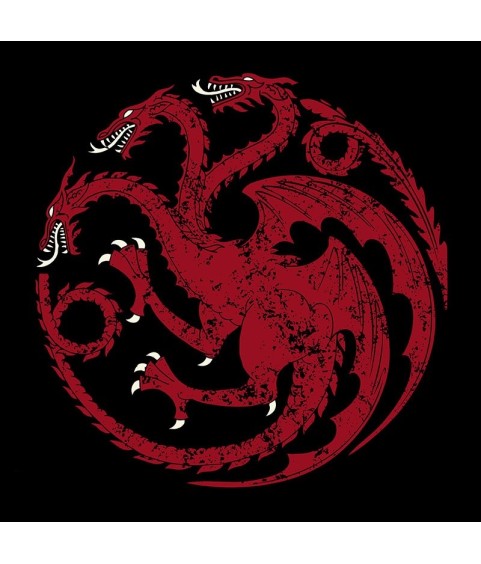T-shirt - Le Trône de Fer - Famille Targaryen - M Unisexe
