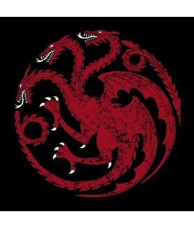 T-shirt - Le Trône de Fer - Famille Targaryen - XL Unisexe 