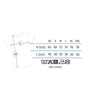 T-shirt - Dragon Ball - Kame Symbol - XS Homme 