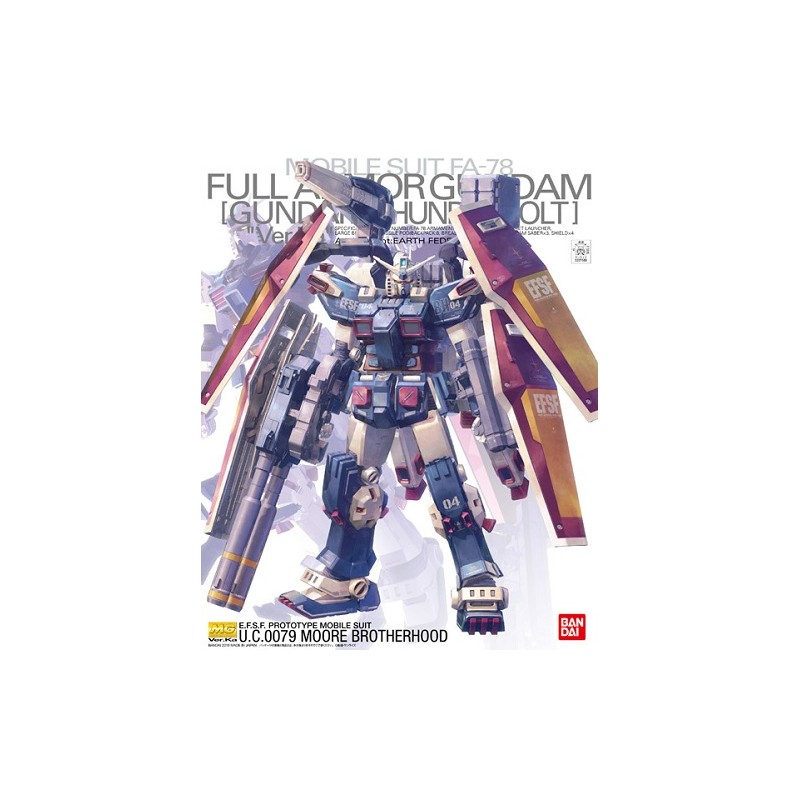 Maquette - Master Grade - Gundam - Full Armor Ver.KA (thunderbolt)