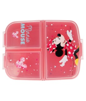 Lunch-Box - Mehrere Fächer - Mickey & Cie - Bento Box - Minnie Maus