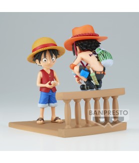 Figurine Statique - WCF - One Piece - Luffy & Ace