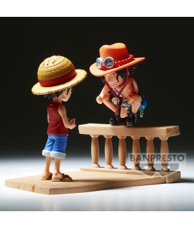 Figurine Statique - WCF - One Piece - Luffy & Ace