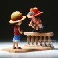 Statische Figur - WCF - One Piece - Luffy & Ace