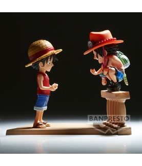 Figurine Statique - WCF - One Piece - Luffy & Ace