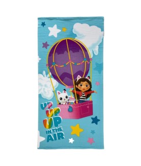 Towel - Gabby's Dollhouse - Hot-air balloon