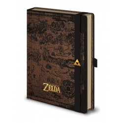 Carnet - Zelda - Carte