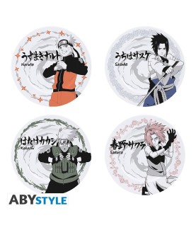 Plate - Set of 4 - Naruto -...