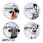 Plate - Set of 4 - Naruto - Characters Plate - Set of 4 - Naruto - Characters
