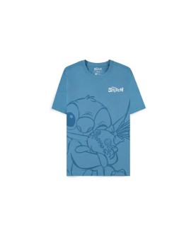 T-shirt - Lilo & Stitch - Stitch hug - S Unisexe 