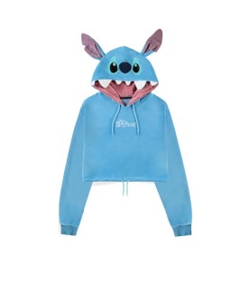 Sweatshirt - Crop top - Lilo & Stitch - Stitch - XL Unisexe 