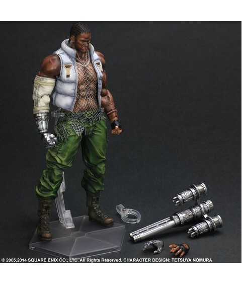 Action Figure - Final Fantasy - FF VII - Barret