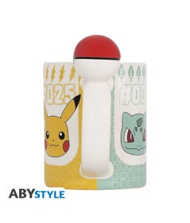 Mug - Damaged product - Pokemon - Starters & Pokeball 3D