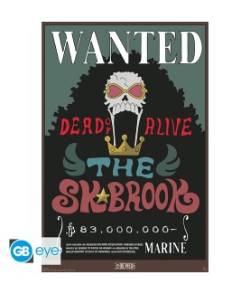 Poster - Gerollt und mit Folie versehen - One Piece - Brook