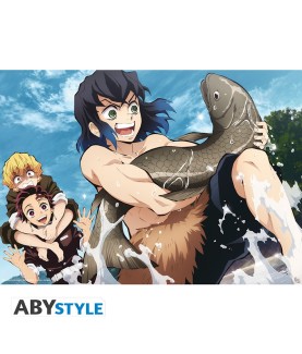 Poster - À plat - Demon Slayer - Saison 1