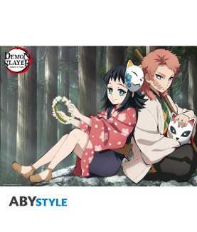 Poster - À plat - Demon Slayer - Saison 1