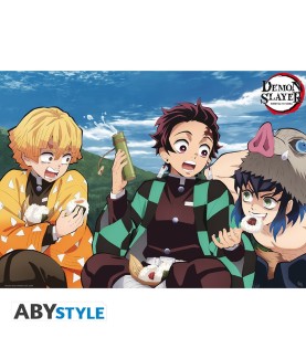 Poster - À plat - Demon Slayer - Saison 1