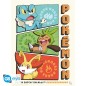Poster - À plat - Pokemon - Starters Poster - À plat - Pokemon - Starters