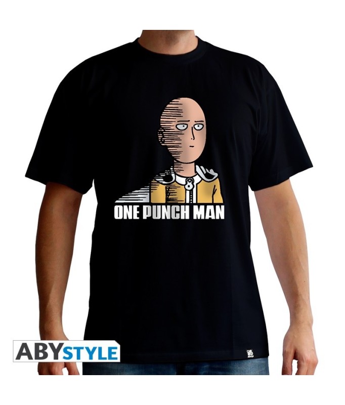 T-shirt - One Punch Man - Saitama Fun - L Homme