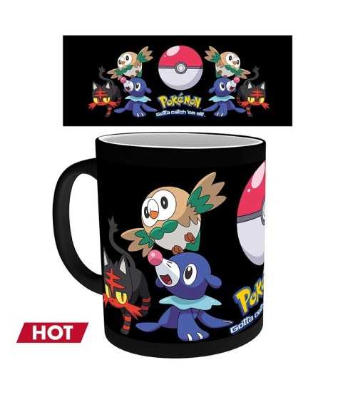 Mug - Thermo-réactif - Pokemon - Starter 7e
