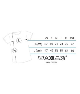 T-shirt - Naruto - Siegel - M Unisexe 