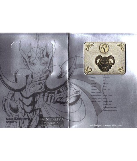 Figures Accessories - Metal Mat - Saint Seiya - Aries Mû