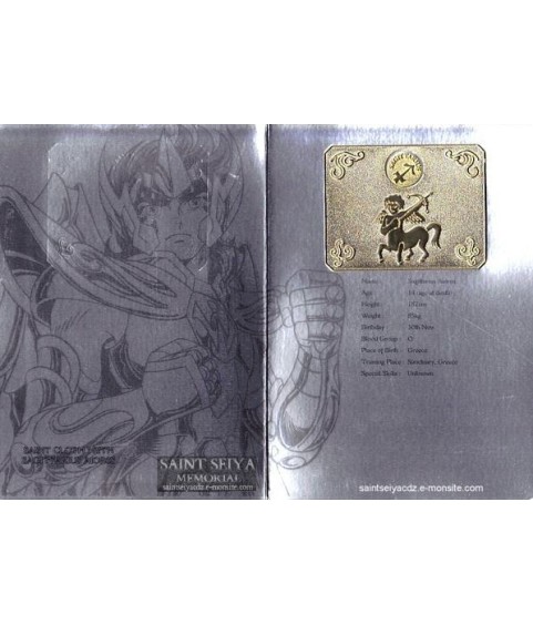 Figuren Zubehör - Metal Mat - Saint Seiya - Sagittarius Aiolos