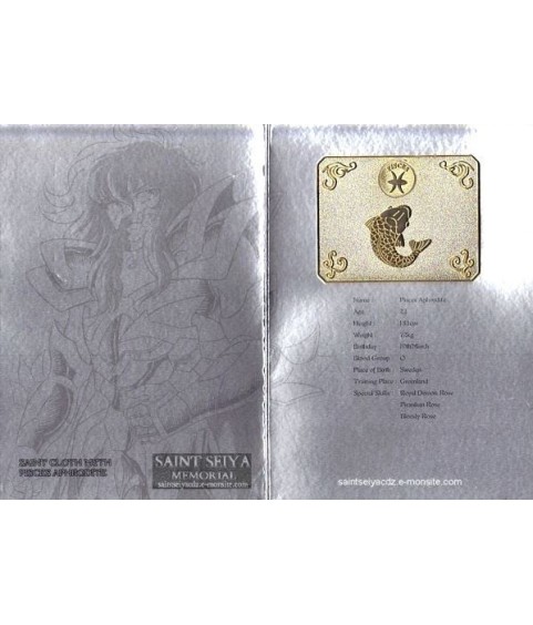 Figures Accessories - Metal Mat - Saint Seiya - Pisces Aphrodite