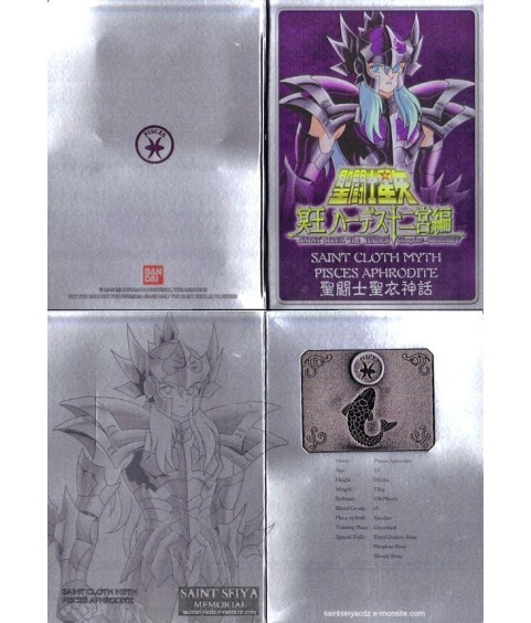 Figures Accessories - Metal Mat - Saint Seiya - Pisces Aphrodite