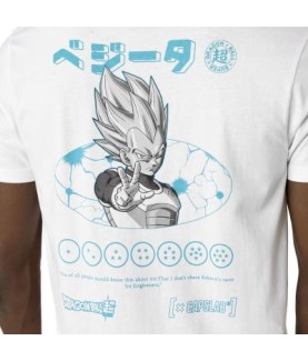T-shirt - Dragon Ball - SSJ Blue - Vegeta - M Unisexe 