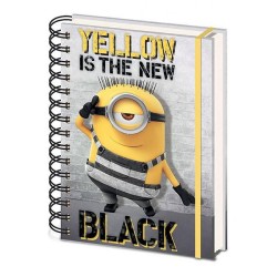 Notizbücher - Minions - Yellow is the New Black